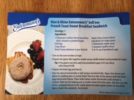 Entenmann's Recipe